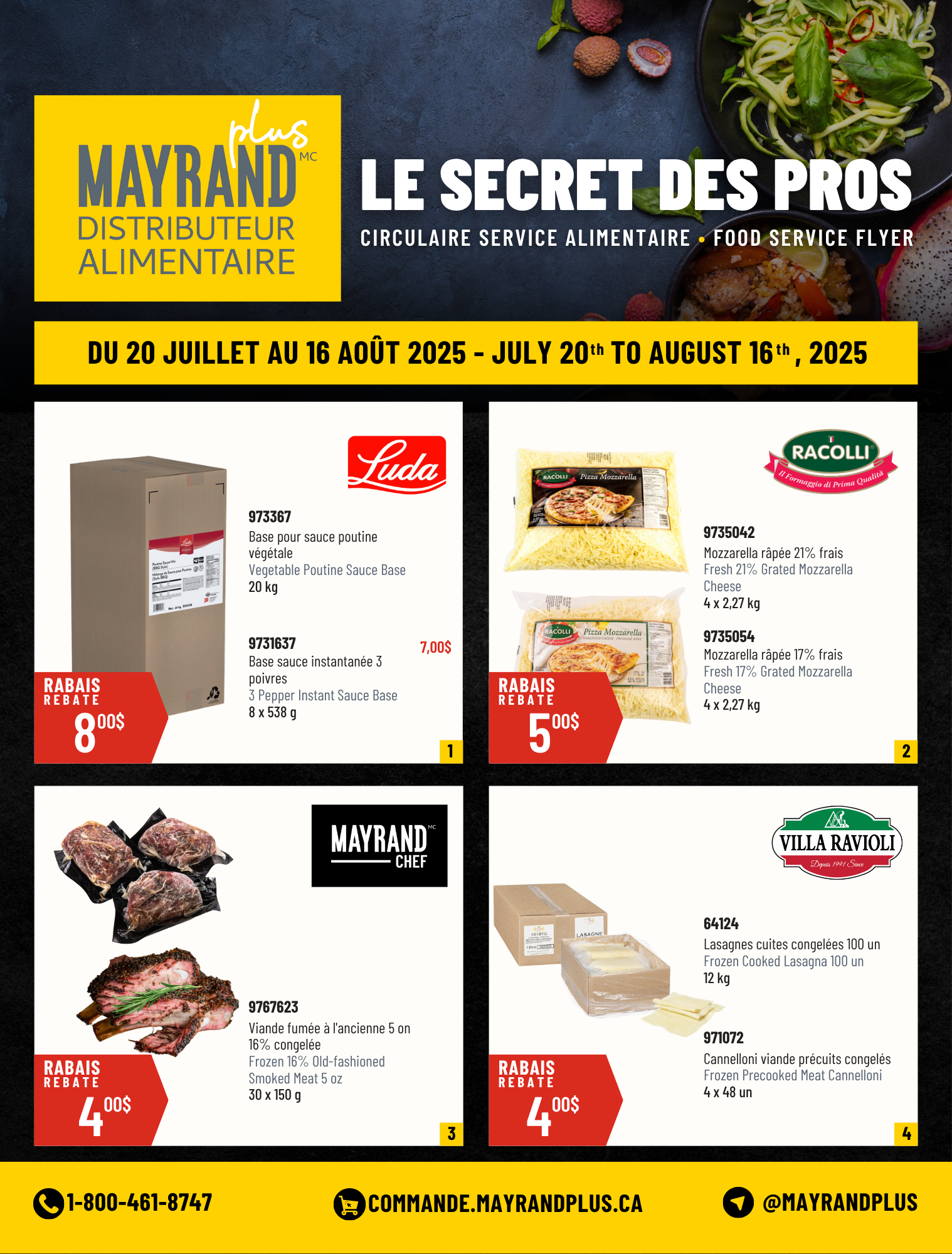 Prix Spéciaux  | Mayrand Plus