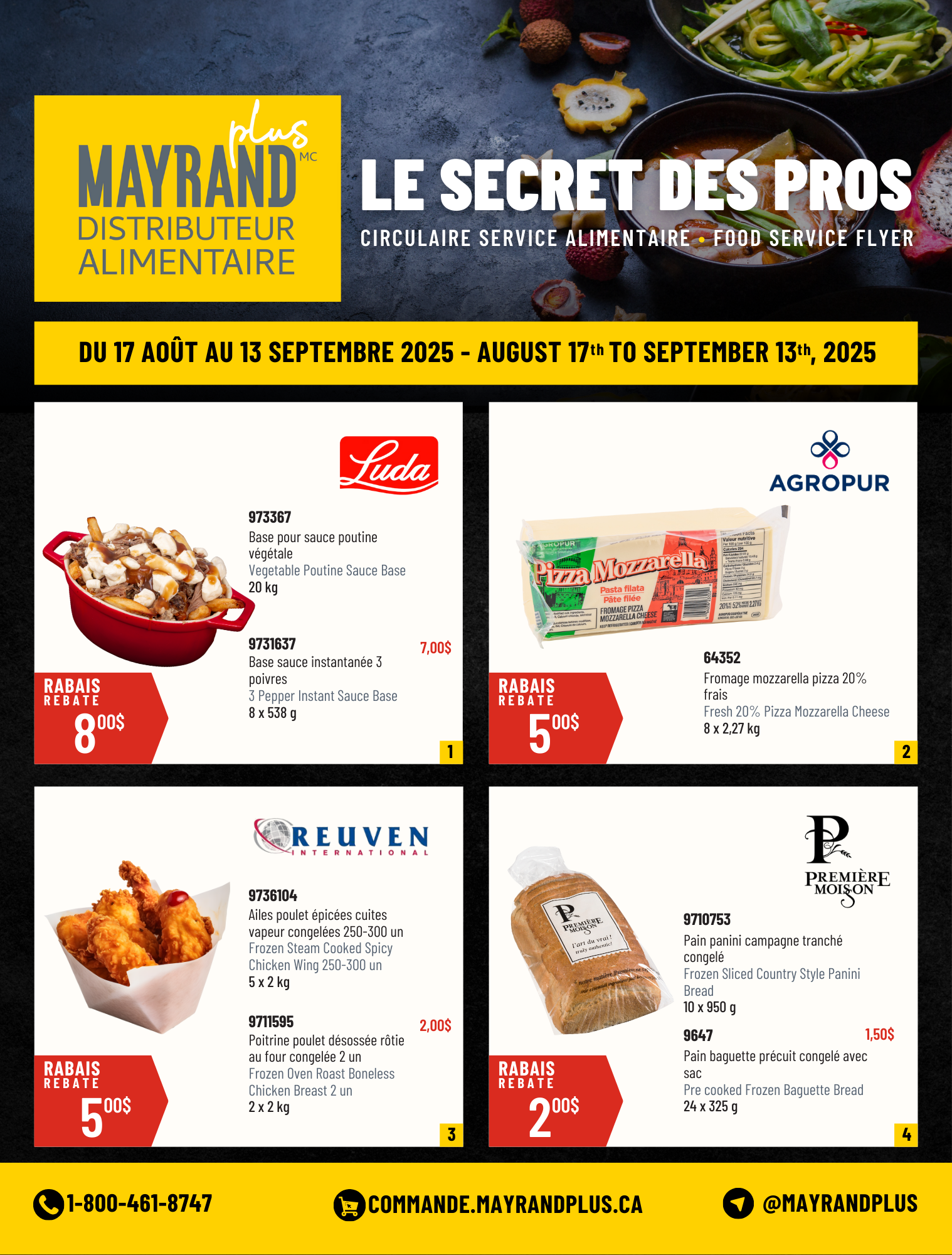 Prix Spéciaux  | Mayrand Plus