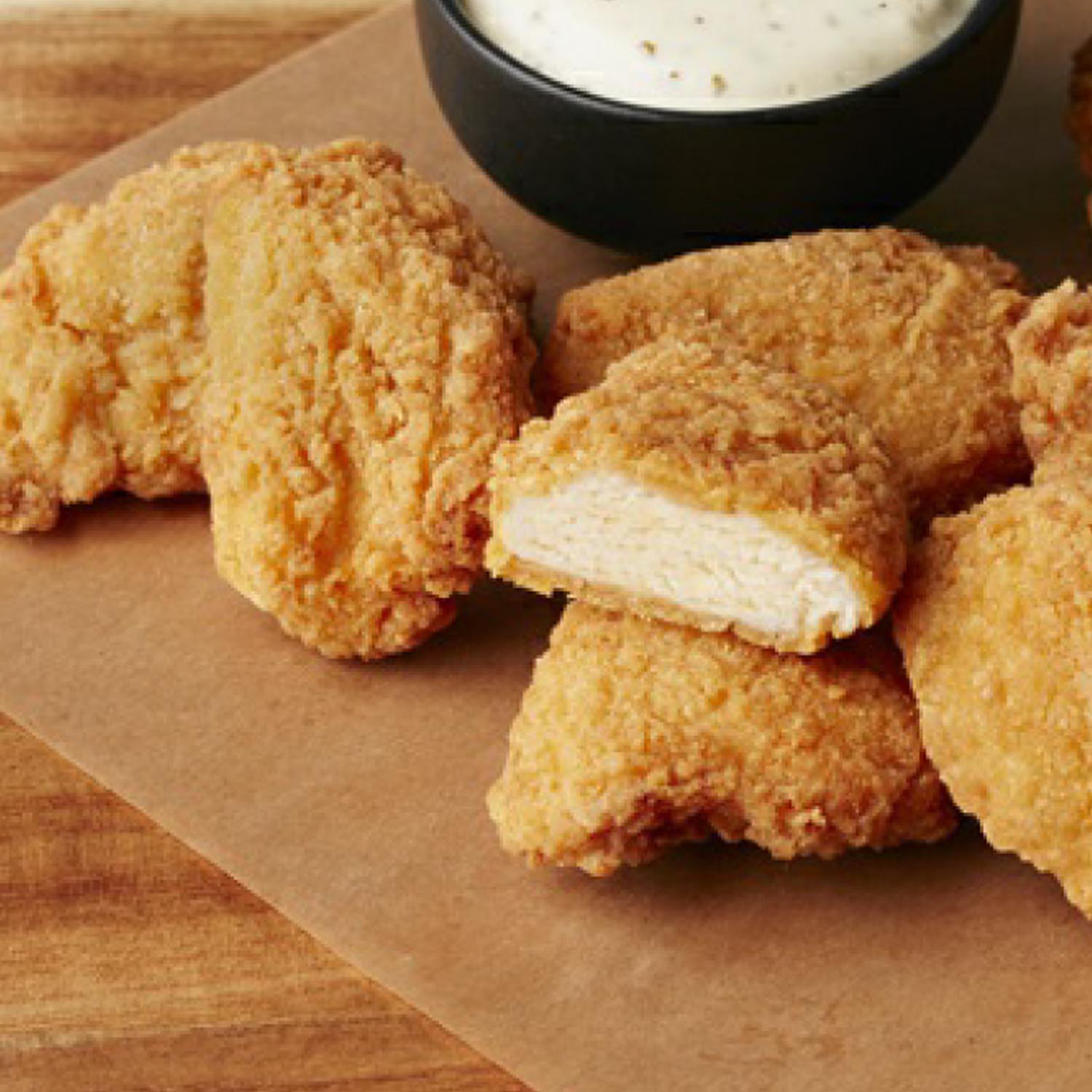 Bouchées poitrine poulet panées congelées Exceldor | Mayrand Plus