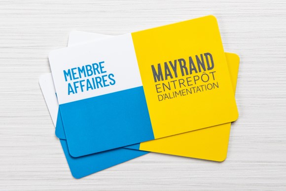 Carte Membre Affaires Mayrand | Mayrand Plus