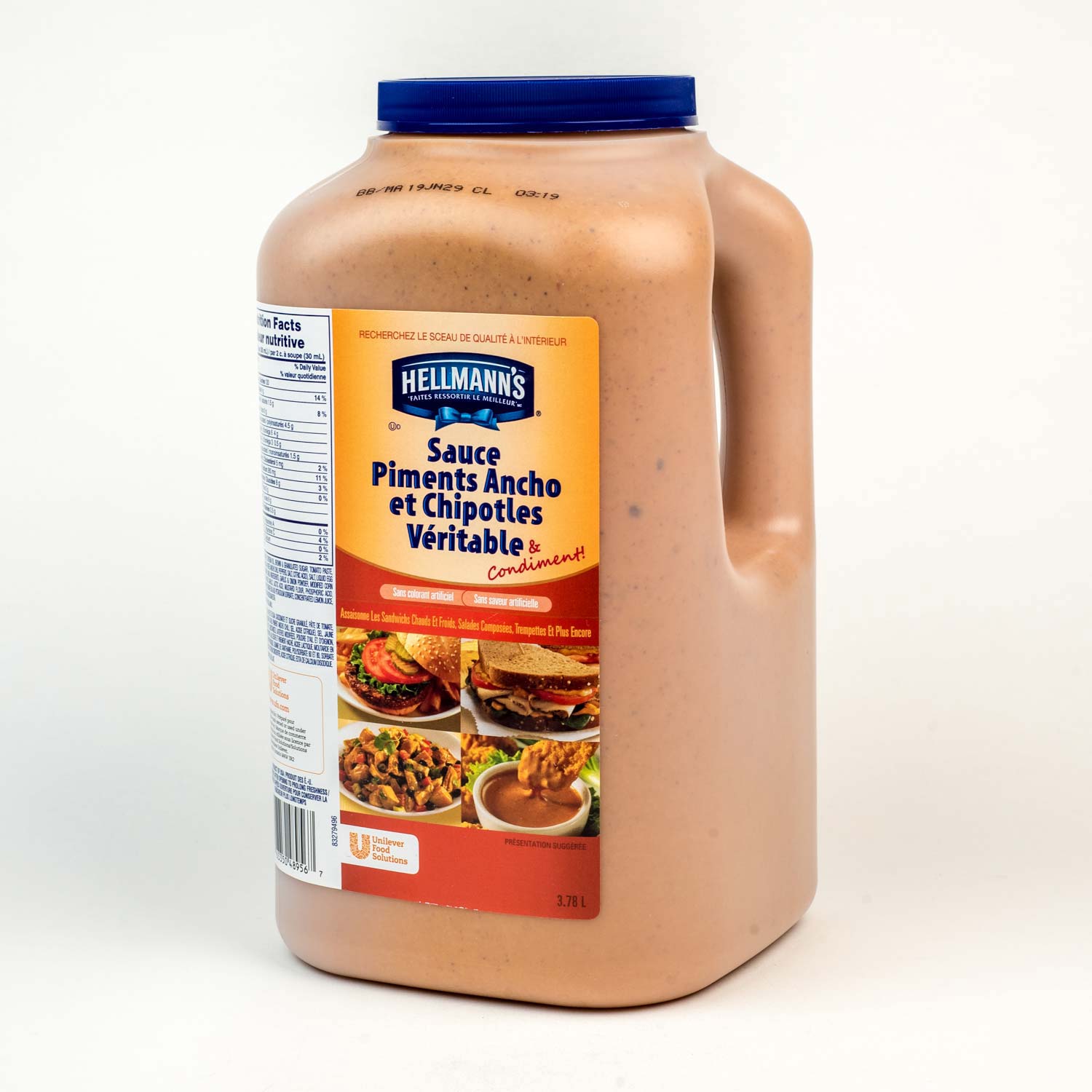Ancho Pepper and Chipotle Sauce Hellmann's | Mayrand PLus